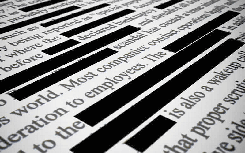 Subject Access Request and document redaction services